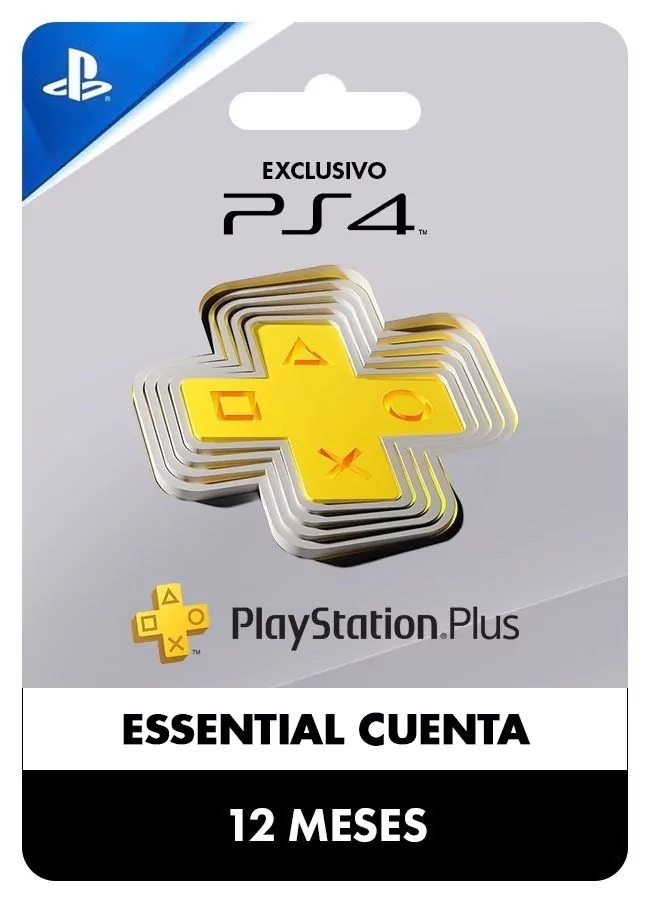 play station plus ps4 por 12 meses